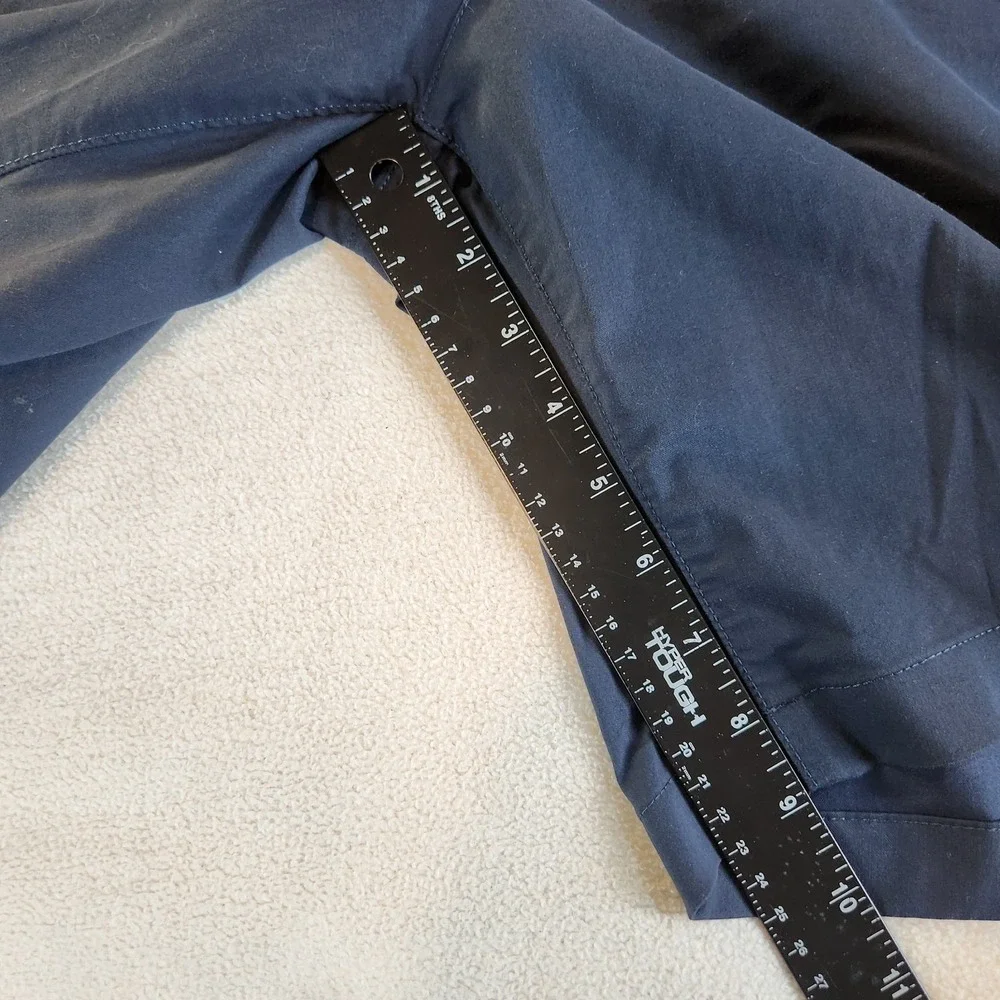 FAHERTY Coolmax All Day Shorts‎ Mens 40 Navy Blue 9 Inch Golf Beach NEW